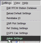 Select “Settings” menu from the top menu and later select “Admin Settings” menu